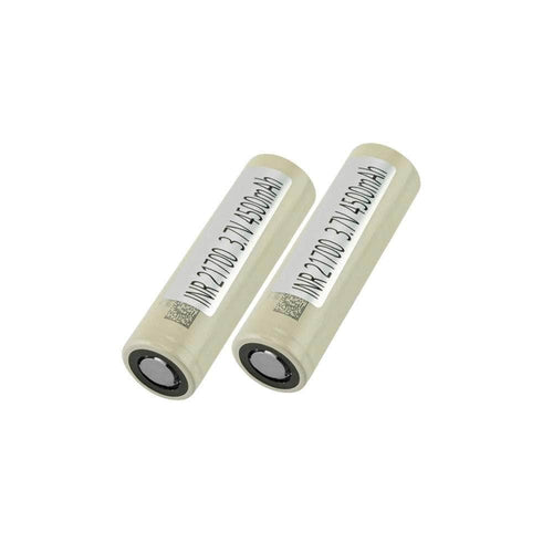 18650 BATTERY STORE Battery Molicel P45B 21700 4500mAh 45A 3.7V Li-Ion Battery (2pcs)