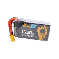 AULINE Battery Auline EX 14.8V 4S 1550mAh 120C LiPo Battery - XT60