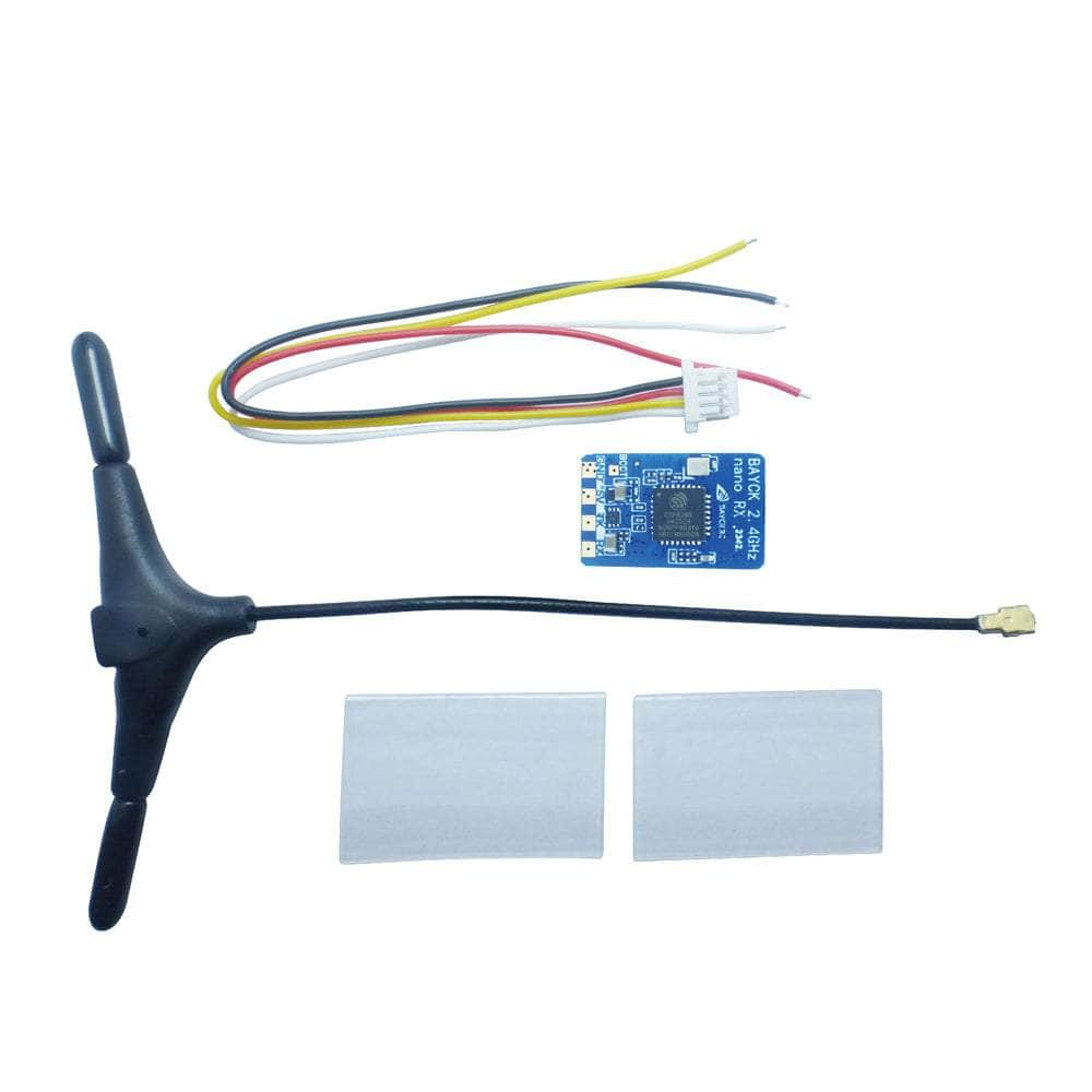 BAYCKRC RC RX BayckRC ELRS 2.4GHz TCXO Receiver w/ Plug - T Antenna