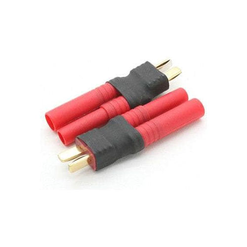 Caloosa Trains And Hobbies RC Battery 258000125-0, T-Connector to HXT4mm Battery Adapter (2pcs/bag)