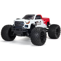 Caloosa Trains And Hobbies Arrma Monster Truck 4WD ARA4202V3, Arrma Granite 4x4 V3 550 Mega RTR Monster Truck (Red) w/Spektrum SLT3 2.4GHz Radio