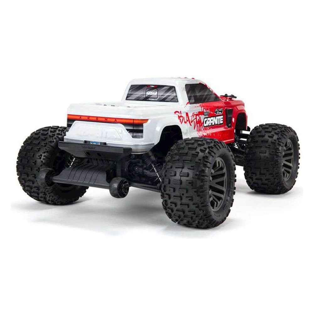 Caloosa Trains And Hobbies RC Monster Truck 4WD ARA4302V3, Arrma Granite 4X4 V3 3S BLX 1/10 RTR Brushless 4WD Monster Truck w/Spektrum SLT3 2.4GHz Radio