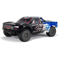 Caloosa Trains And Hobbies RC Short Course Truck 4WD Blue ARA4303V3, Arrma Senton 4X4 V3 3S BLX 1/10 RTR Brushless Short Course Truck w/Spektrum SLT3 2.4GHz Radio