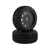 Caloosa Trains And Hobbies ARRMA Parts & Accessories ARA550083, Arrma DBoots Katar 35/085 2.4 Pre-Mounted Tires (2) (Grey) w/14mm Hex