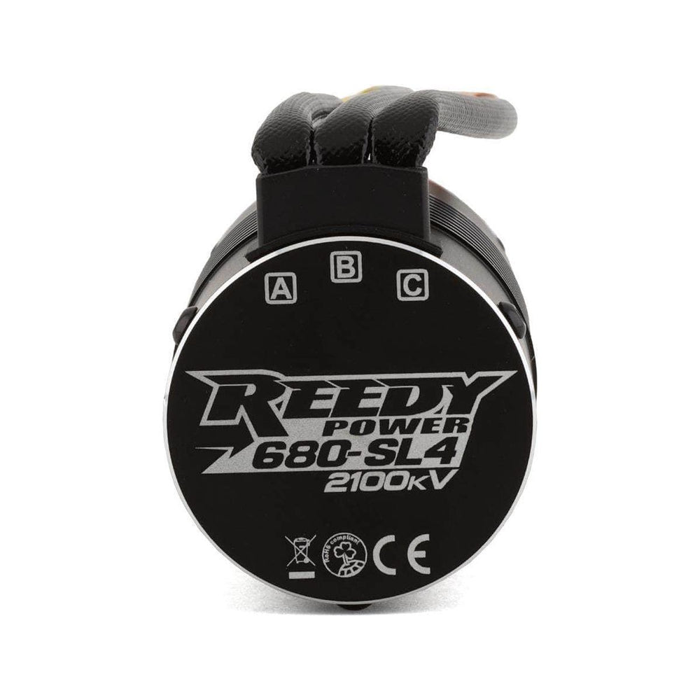 Caloosa Trains And Hobbies Reedy Parts & Accessories ASC27468, Reedy 680-SL4 Sensorless Brushless Motor (2100kV)