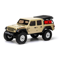 Caloosa Trains And Hobbies RC Crawler Beige AXI00005, Axial SCX24 Jeep JT Gladiator 1/24 4WD RTR Scale Mini Crawler w/2.4GHz Radio