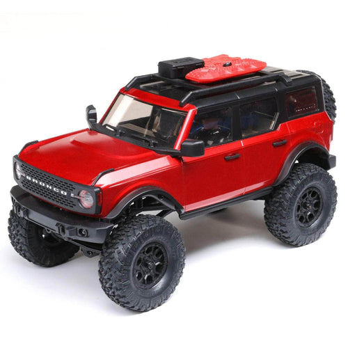 Caloosa Trains And Hobbies RC Truck Red AXI00006, SCX24 Ford Bronco 4wd RTR