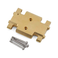 Caloosa Trains And Hobbies Axial Parts & Accessories AXI301002, Axial SCX24 Brass Chassis Skid Plate (19.5g)