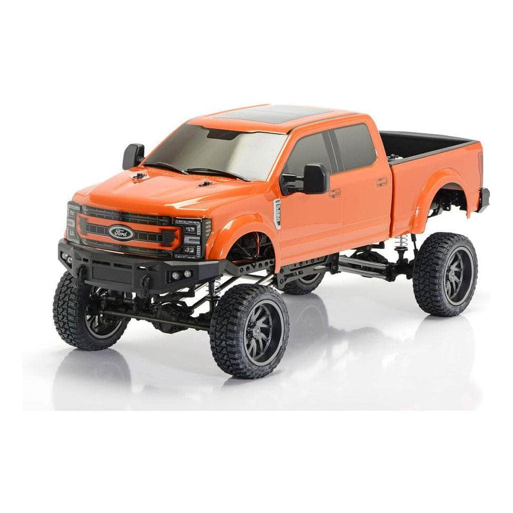 Caloosa Trains And Hobbies RC Parts & Accessories CEG8993, Ford F250 1/10 4WD KG1 Edition Lifted Truck, Burnt Copper - RTR