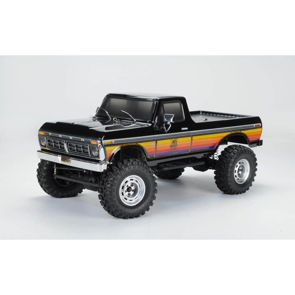 Caloosa Trains And Hobbies 4WD Scale Crawler CIS86368, Carisma SCA-1E 1/10 Scale 70s Ford F-150 2.1 Spec 4WD RTR Scale Truck (Black)