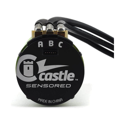 Caloosa Trains And Hobbies Castle Creations Parts & Accessories CSE010-0165-01, Castle Creations Mamba Monster X 8S 1/6 ESC/Motor Combo w/2028 Sensored Motor (800kV)