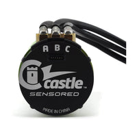 Caloosa Trains And Hobbies Castle Creations Parts & Accessories CSE060-0064-00, Castle Creations 2028 Extreme 1/5 Scale Sensored Brushless Motor (800Kv)