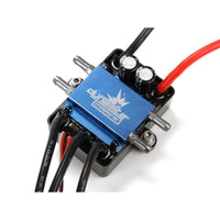 Caloosa Trains And Hobbies RC Boat Parts & Accessories DYNM3875, 20A Brushless Marine ESC 2-6S DUAL CONNECTOR