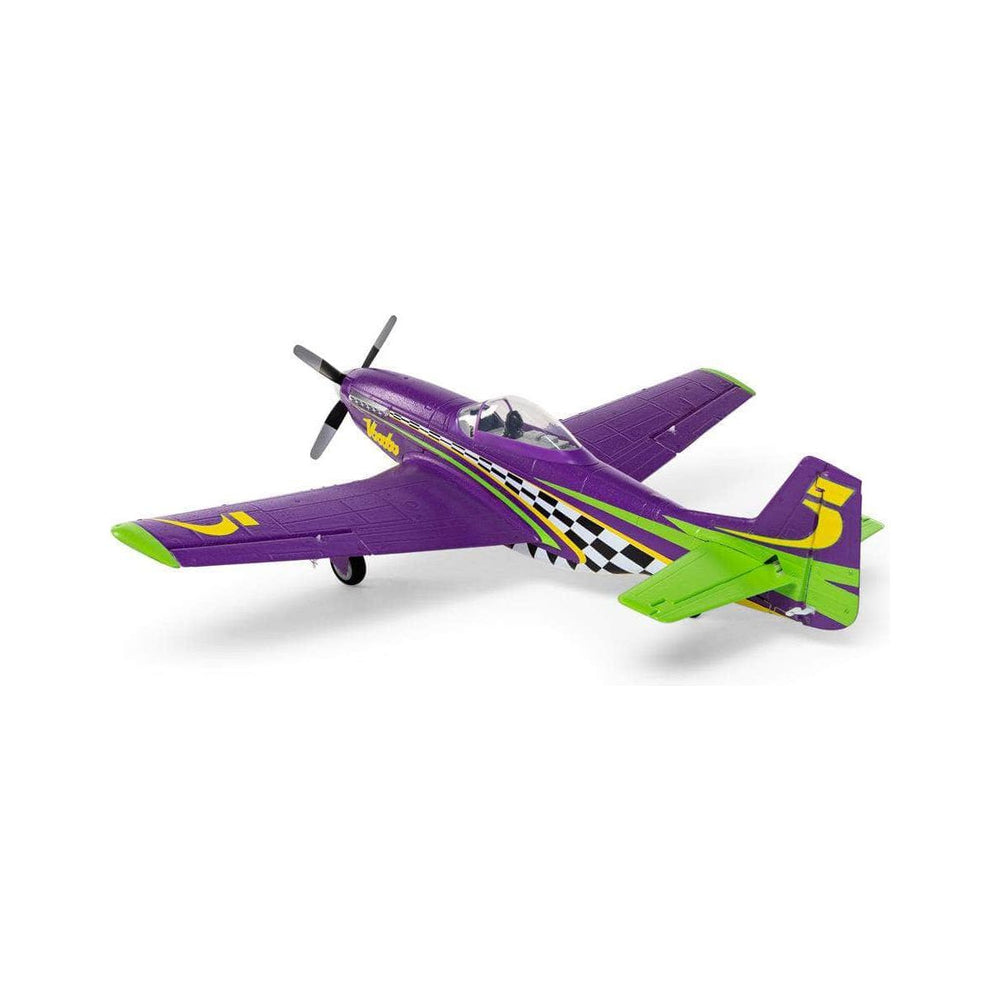 Caloosa Trains And Hobbies RC Airplane EFLU4350, E-flite UMX P-51D Voodoo BNF Basic Electric Airplane (493mm) w/AS3X & SAFE Select