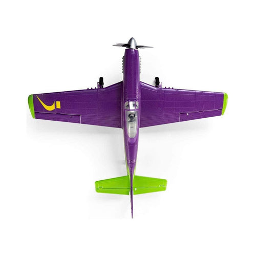 Caloosa Trains And Hobbies RC Airplane EFLU4350, E-flite UMX P-51D Voodoo BNF Basic Electric Airplane (493mm) w/AS3X & SAFE Select