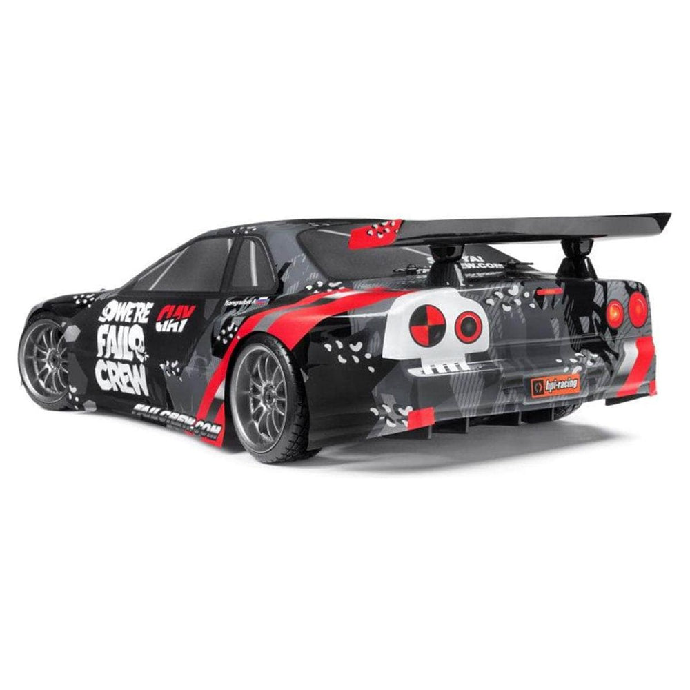 Caloosa Trains And Hobbies Drift Car HPI120091, HPI E10 Drift Fail Crew Nissan Skyline R34 GT-R Assembled RTR