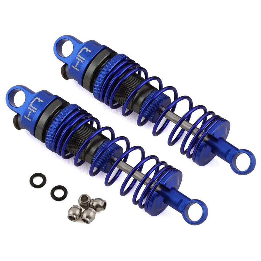 Caloosa Trains And Hobbies Hot Racing Parts & Accessories HRAMTT52DP01, Hot Racing Losi Mini-T 2.0 Aluminum Front Threaded Shock Set (2)