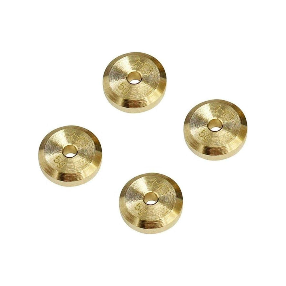 Caloosa Trains And Hobbies Hot Racing Parts & Accessories HRASXTF2604H, Hot Racing Axial SCX24 Brass Axle Weight (Use w/HRASXTF39W04)