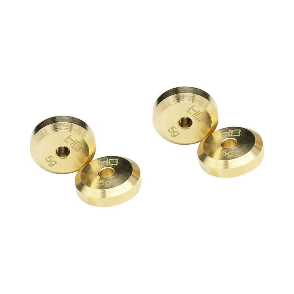 Caloosa Trains And Hobbies Hot Racing Parts & Accessories HRASXTF2604H, Hot Racing Axial SCX24 Brass Axle Weight (Use w/HRASXTF39W04)