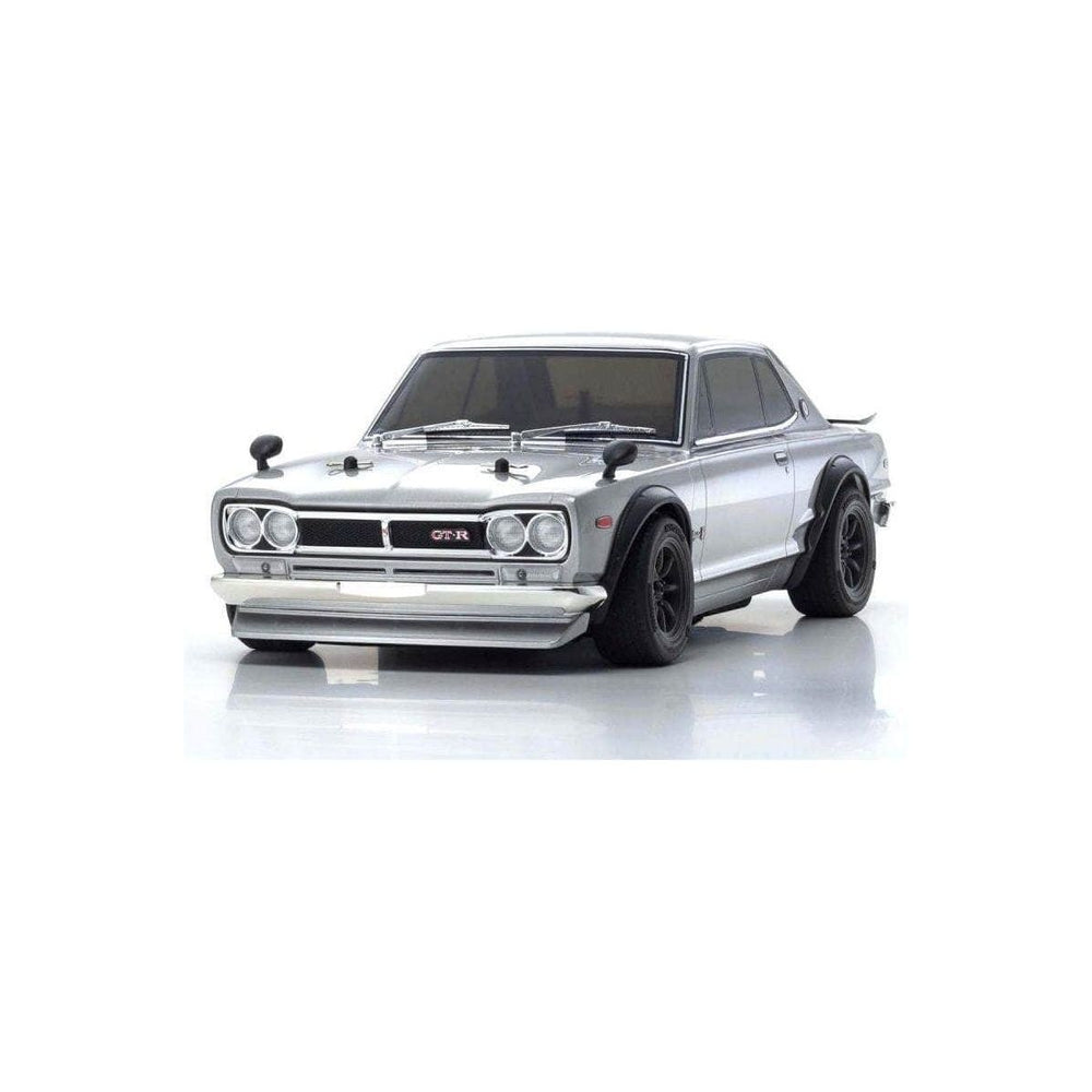 Caloosa Trains And Hobbies RC Touring Car KYO34425T1, Kyosho Fazer Mk2 FZ02 Nissan Skyline 2000 GT-R KPGC10 ReadySet (Silver) w/Syncro KT-231P+ - RTR