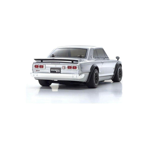 Caloosa Trains And Hobbies RC Touring Car KYO34425T1, Kyosho Fazer Mk2 FZ02 Nissan Skyline 2000 GT-R KPGC10 ReadySet (Silver) w/Syncro KT-231P+ - RTR