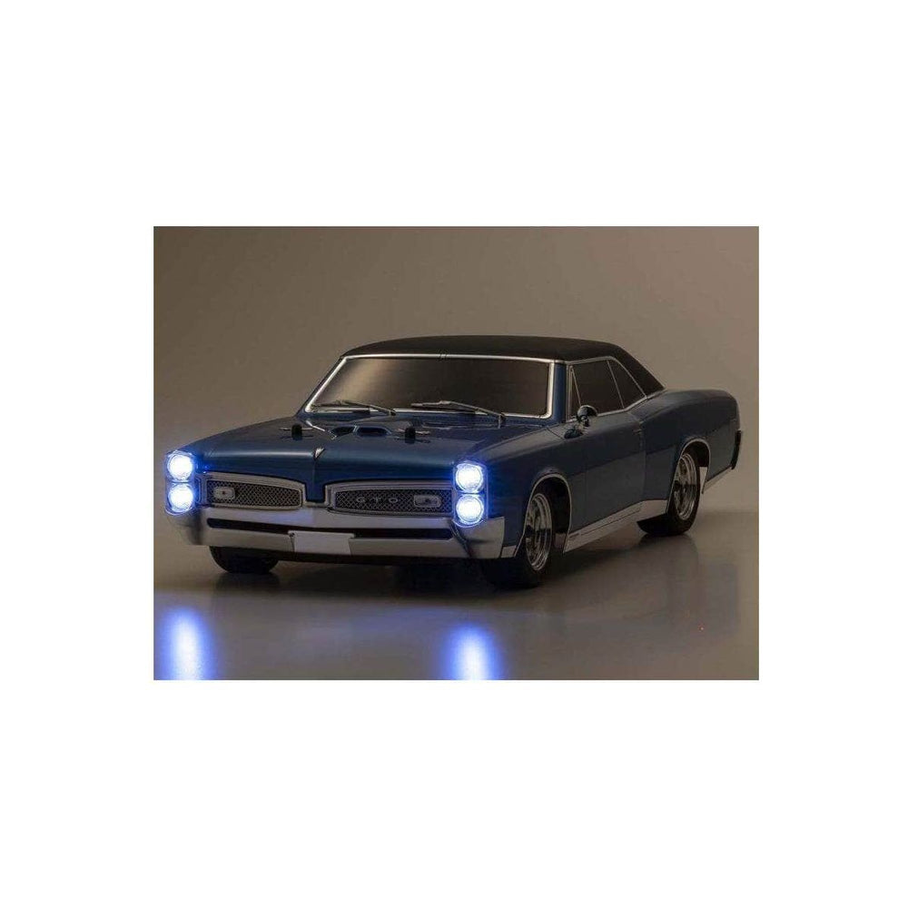 Caloosa Trains And Hobbies R/C On-Road Car KYO34431T2, Kyosho EP Fazer Mk2 FZ02L 1967 Pontiac GTO ReadySet (Tyrol Blue) w/Syncro KT-231P+ - RTR