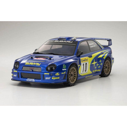 Caloosa Trains And Hobbies R/C Electric Touring Car KYO34481T1, Kyosho Fazer Mk2 FZ02 2002 Subaru Impreza STI WRC 1/10 Electric RTR w/Syncro KT-231P+ 2.4GHz Radio