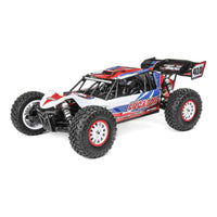 Caloosa Trains And Hobbies LOSI Desert Buggy 4WD Blue LOS03027V2, Losi TENACITY DB Pro 1/10 RTR 4WD Brushless Desert Buggy (Fox Racing) w/DX3 Radio, Smart ESC & AVC