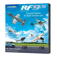 Caloosa Trains And Hobbies Software RealFlight 9.5 Flight Simulator, Software Only, RFL1201