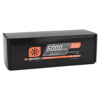 Caloosa Trains And Hobbies RC Battery SPMX50002S100H5, Spektrum RC 2S Smart LiPo Hard Case 100C Battery Pack (7.4V/5000mAh) w/IC5 Connector