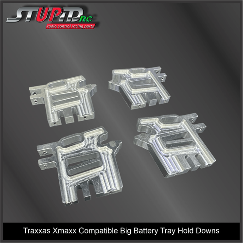 Caloosa Trains And Hobbies Traxxas Parts & Accessories STP1027, Big Battery Hold-downs compatible with Traxxas Xmaxx