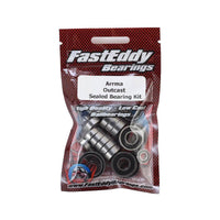 Caloosa Trains And Hobbies FastEddy R/C Vehicles, Parts & Accessories TFE4495, FastEddy Arrma Outcast Sealed Bearing Kit