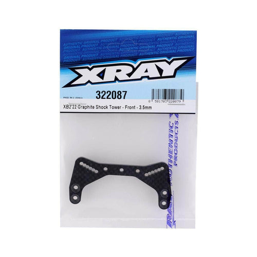 Caloosa Trains And Hobbies XRAY Parts & Accessories XRA322087, XRAY XB2 2022 3.5mm Graphite Front Shock Tower