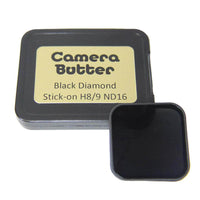 CAMERABUTTER Camera ACC ND16 Camera Butter Stick-on Black Diamond ND filter for Hero 8/9 - Choose your ND