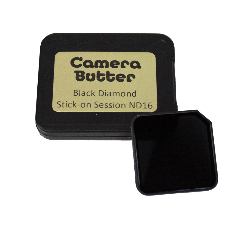 CAMERABUTTER Camera ACC ND16 CameraButter Black Diamond Stick-on ND Filters for GoPro Session 4/5 - Choose your version