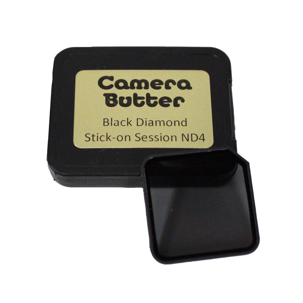 CAMERABUTTER Camera ACC ND4 CameraButter Black Diamond Stick-on ND Filters for GoPro Session 4/5 - Choose your version