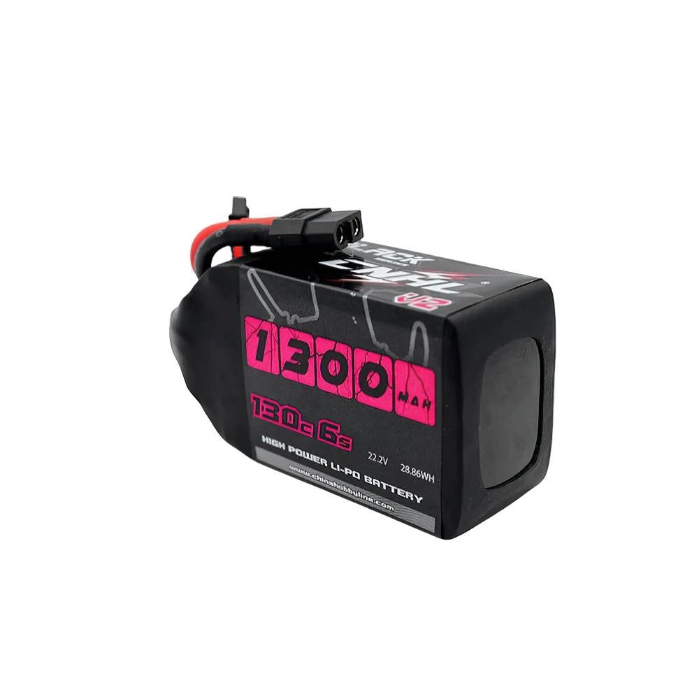 CNHL Black Series V2.0 1300mAh 22.2V 130C 6S LiPo Battery - XT60