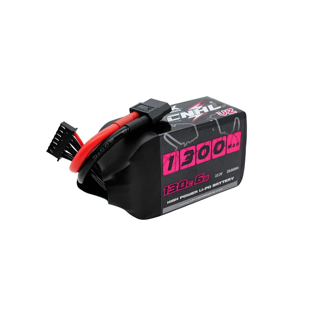 CNHL Black Series V2.0 1300mAh 22.2V 130C 6S LiPo Battery - XT60