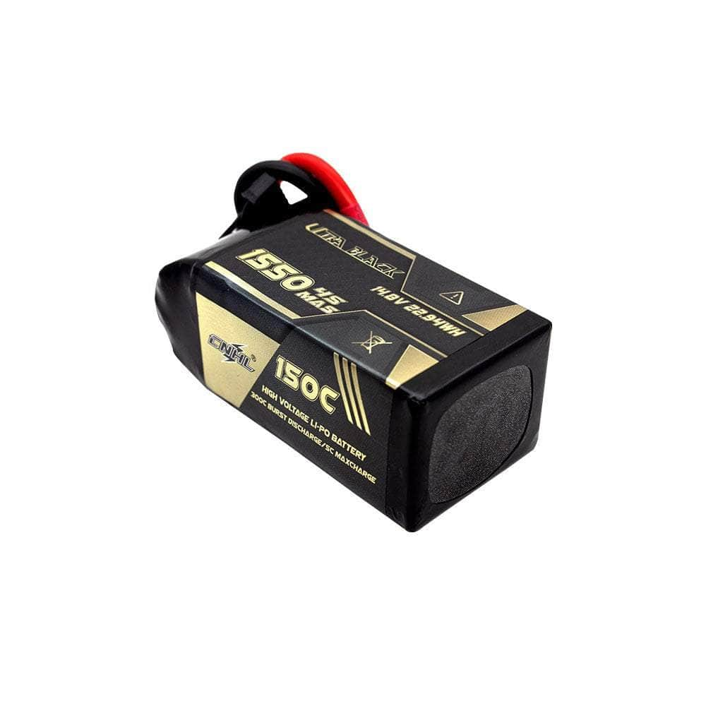 CNHL Battery CNHL Ultra Black Series 14.8V 4S 1550mAh 150C LiPo Battery - XT60