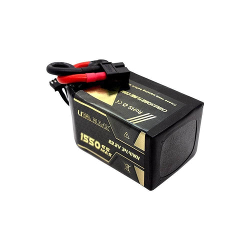 CNHL Battery CNHL Ultra Black Series 22.2V 6S 1550mAh 150C LiPo Battery - XT60