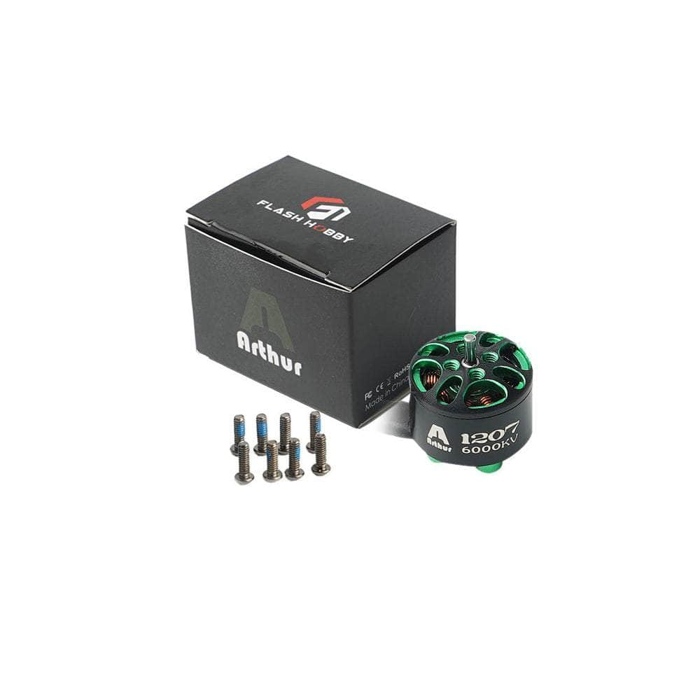 Flash Hobby Motor Flash Hobby Arthur 1207 5200Kv Micro Motor (1.5mm Shaft)