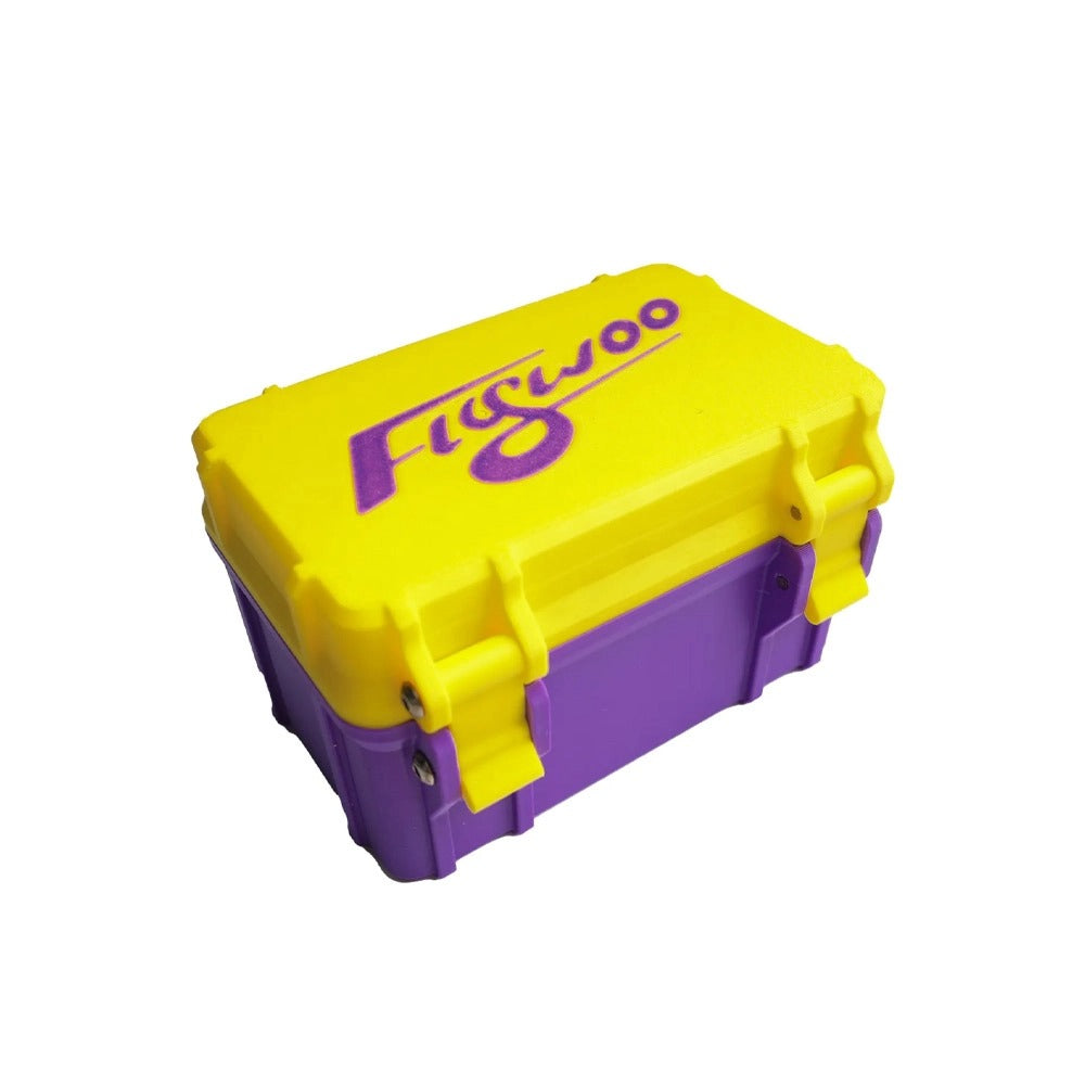 Flywoo 3D Printed Storage Box for Flywoo Naked GoPro 2.0/2.1 - Yellow/Purple