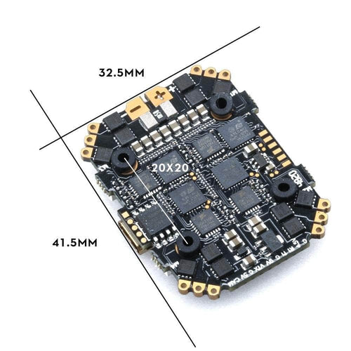 FLYWOO AIO FC Flywoo GOKU GN F745 EVO HD 2-6S 20x20 AIO Flight Controller w/ 40A 32Bit 4in1 ESC