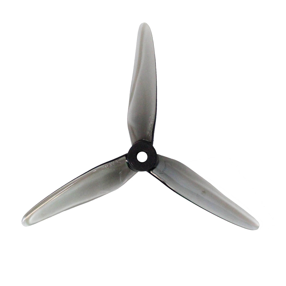 FOXEER Prop Crystal Grey DAL SpitFire T5148.5 Tri-Blade 5" Prop 4 Pack - Choose Your Color