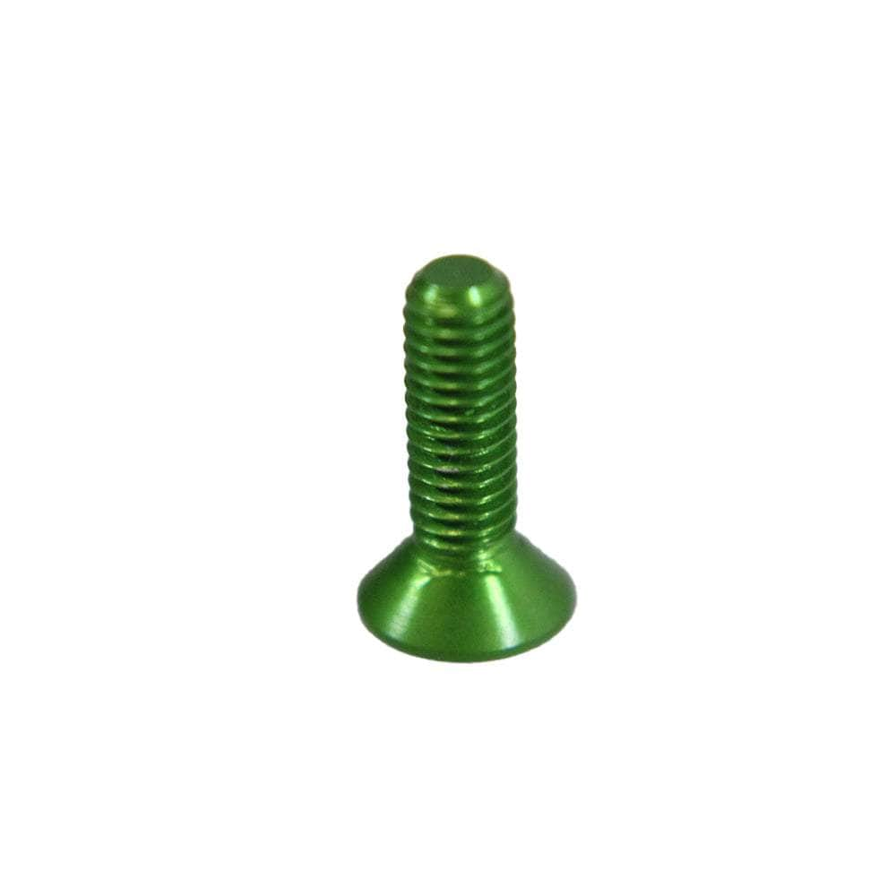 FPVELITE Hardware Green / 10mm M3 7075 Aluminum Counter Sunk Hex Screw (20PCS) - Choose Your Color & Size