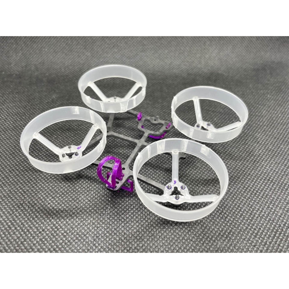 FRACTALENGINEERING Frame Fractal Engineering Fractal 65 Pro Micro/Whoop Frame Kit - Pro Lite Kit + Meteor65 Pro Black