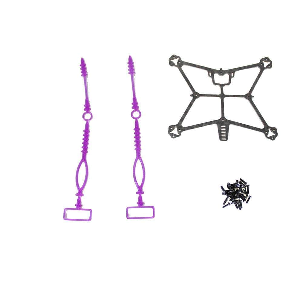 FRACTALENGINEERING Frame Fractal Engineering Fractal 75 Pro Max Micro/Whoop Frame Kit - Pro Lite Kit + BetaFPV Meteor75 Pro Blue