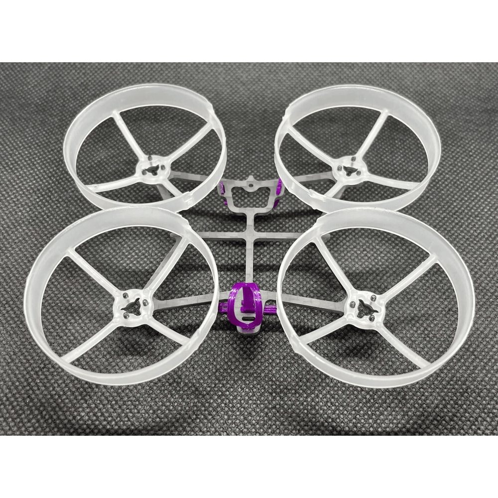 FRACTALENGINEERING Frame Fractal Engineering Fractal 75 Pro Max Micro/Whoop Frame Kit - Pro Lite Kit + BetaFPV Meteor75 Pro White