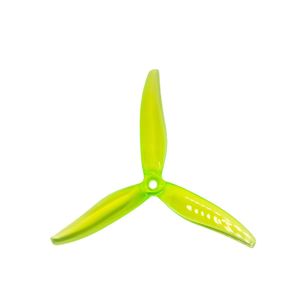 GEMFAN Prop Radioactive Green Gemfan Fury 5128.0 Tri-Blade 5" Prop 4 Pack - Choose your color