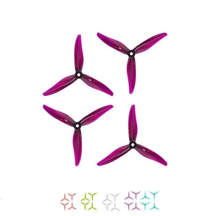 GEMFAN PROPS Gemfan Hurricane MAX 51377 3-Blade Propeller (Set of 4)